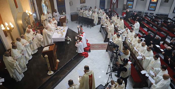 كهنة البطريركية اللاتينية في الأردن