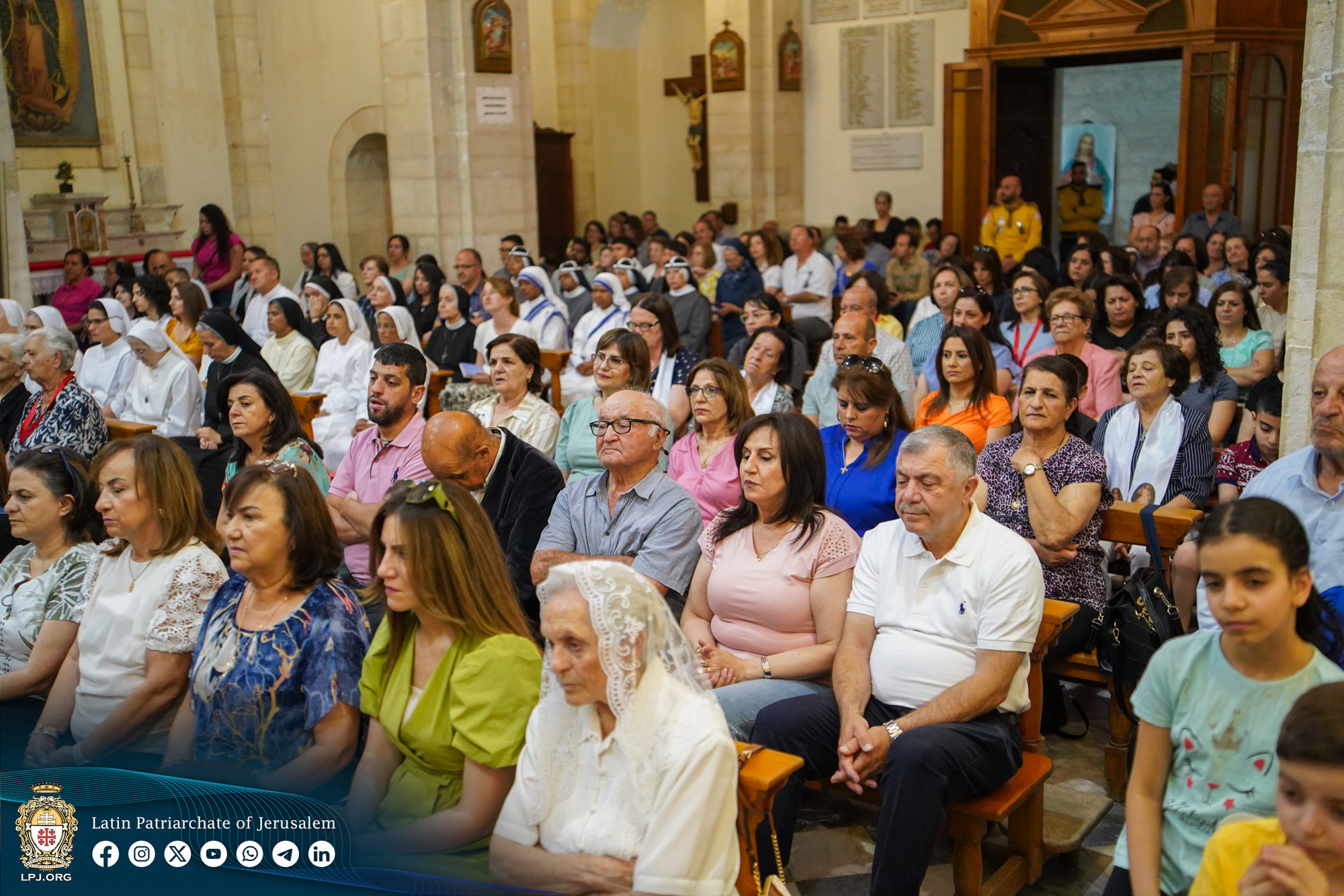 بيت لحم تحتفل بعيد قلب يسوع الأقدس