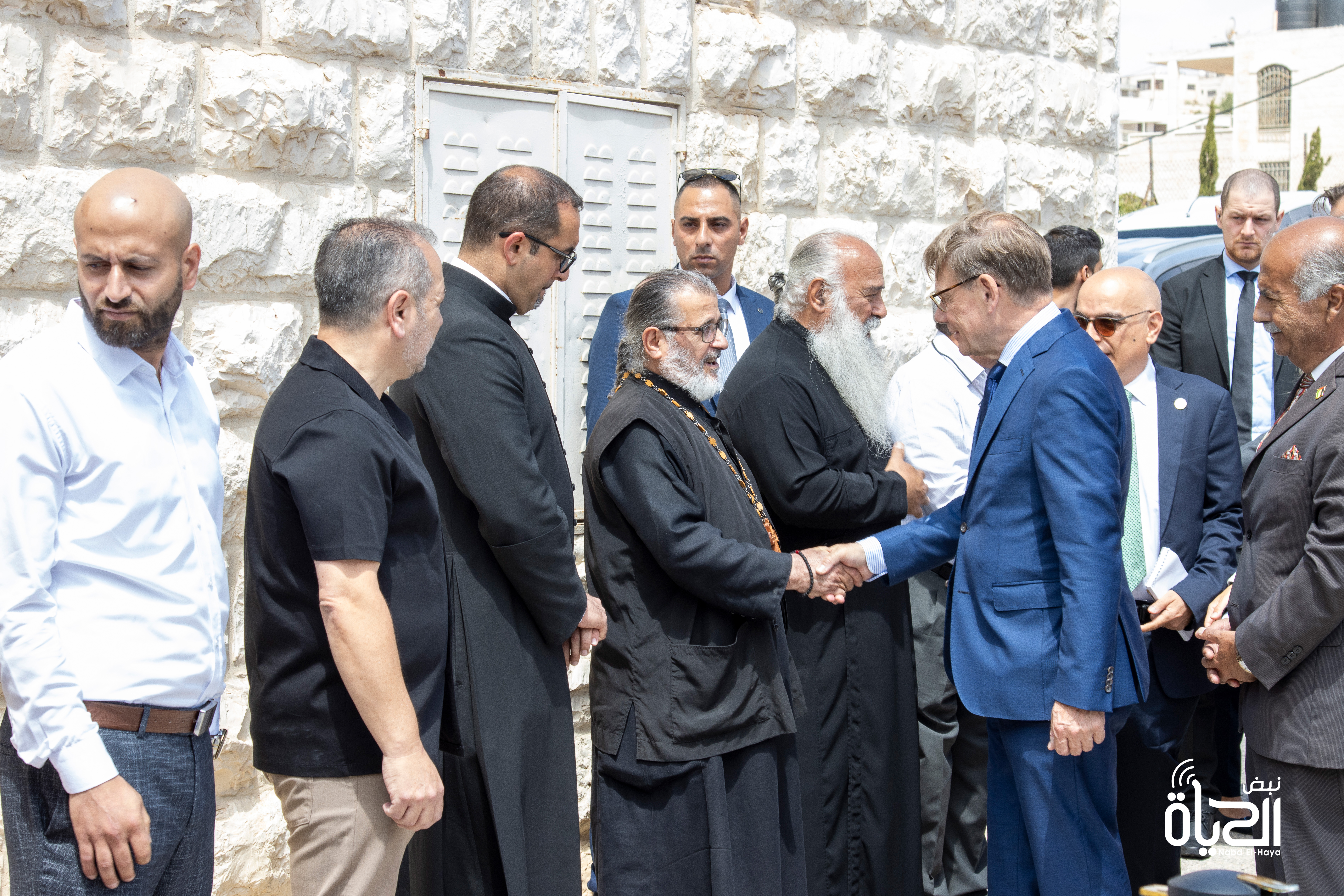 وزير الخارجية الألماني في الطيبة