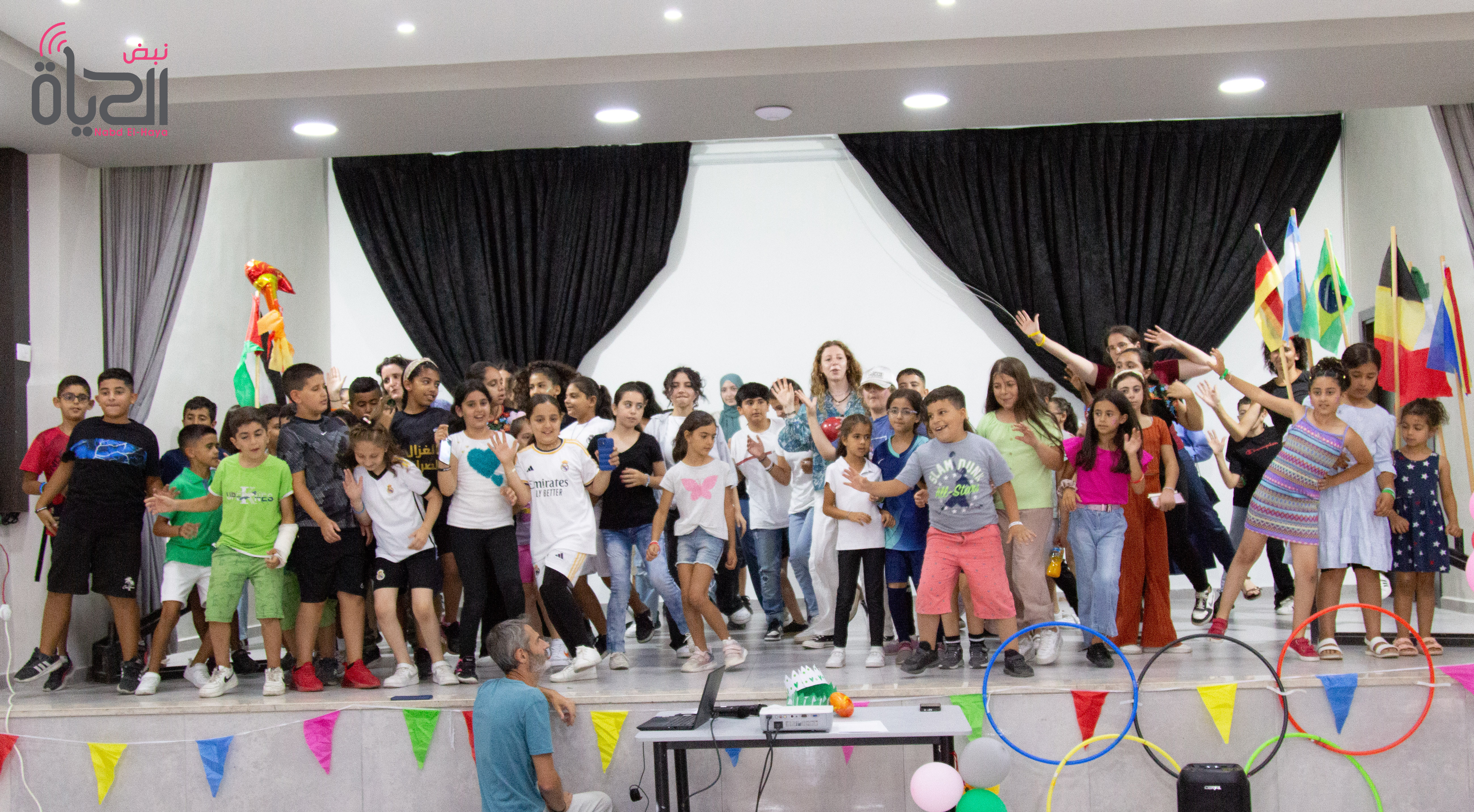 فعاليات مخيم اللغة الفرنسية في الطيبة