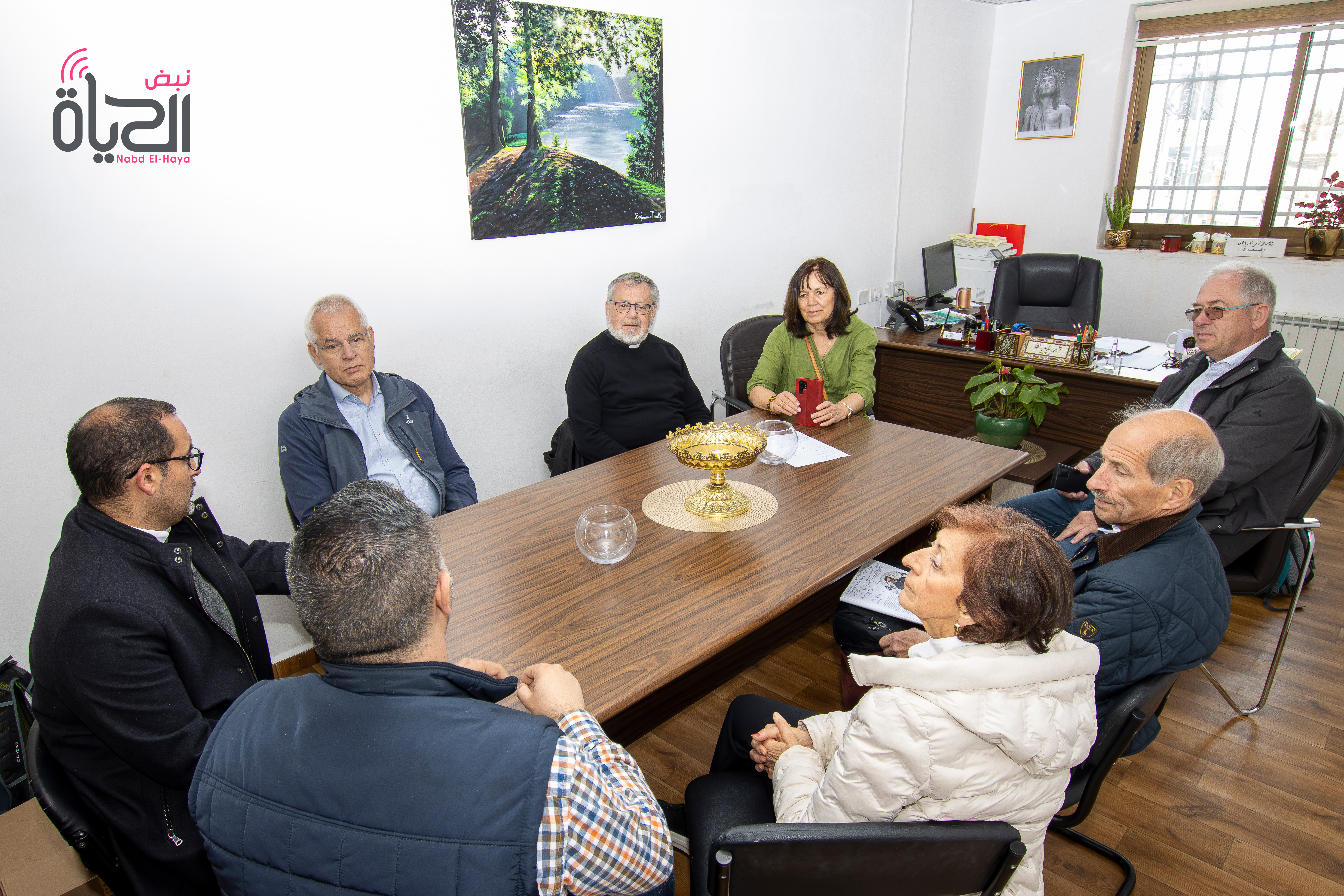 زيارة تضامنية من فرسان القبر المقدس في ألمانيا إلى الطيبة