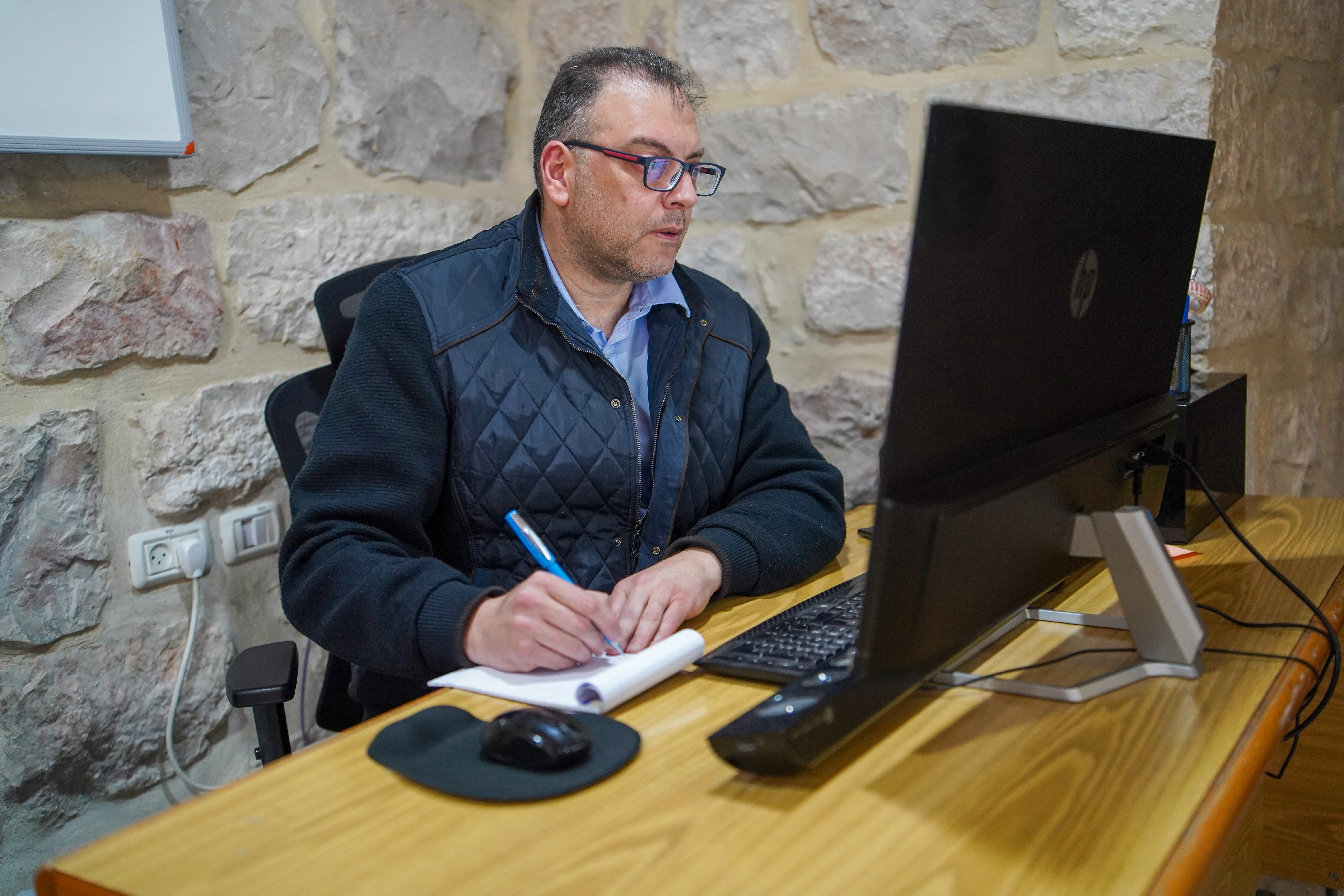 George Akroush Director of the LPJ Development Office Latin Patriarchate of Jerusalem