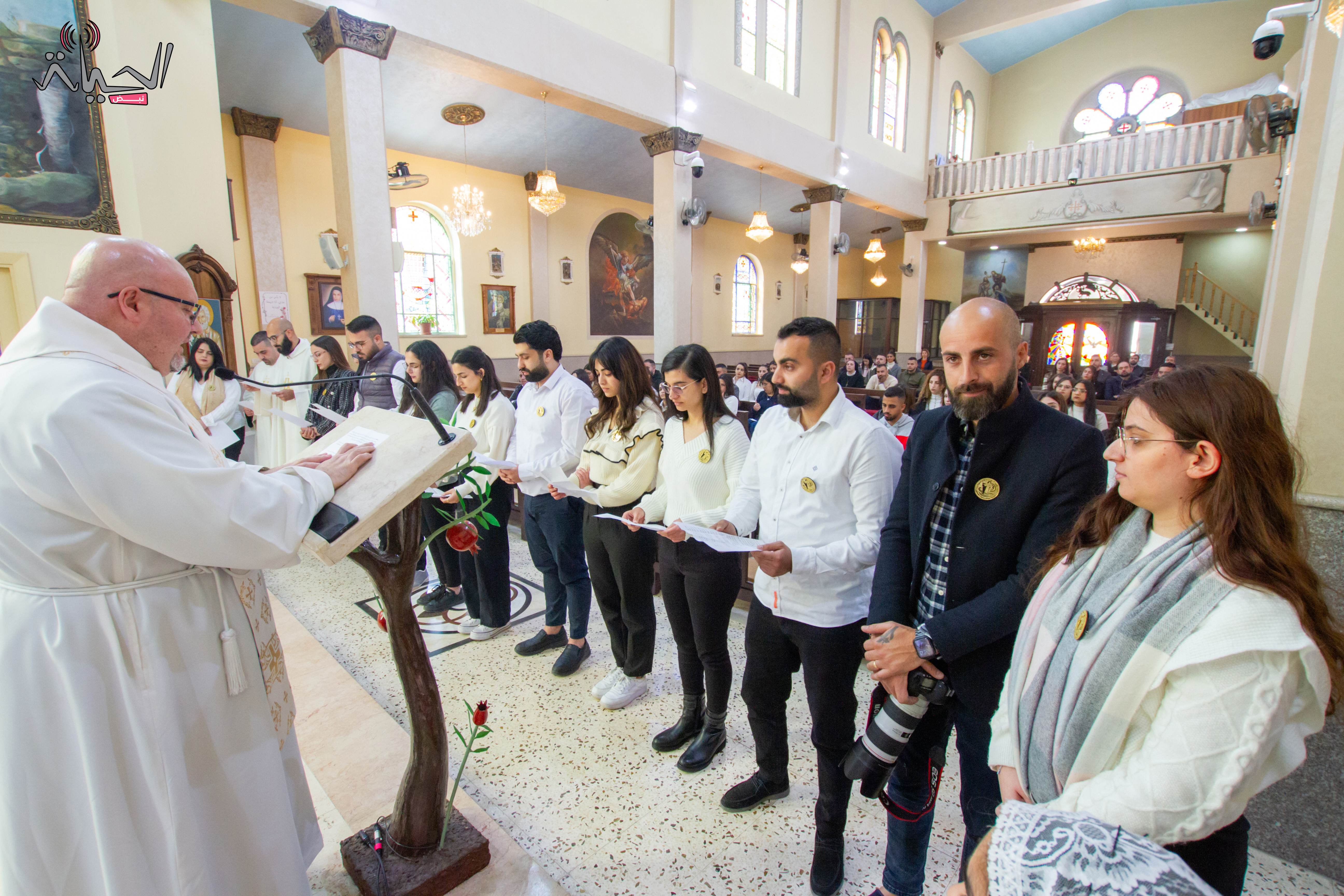 أعضاء الأمانة العامة لشبيبة موطن يسوع