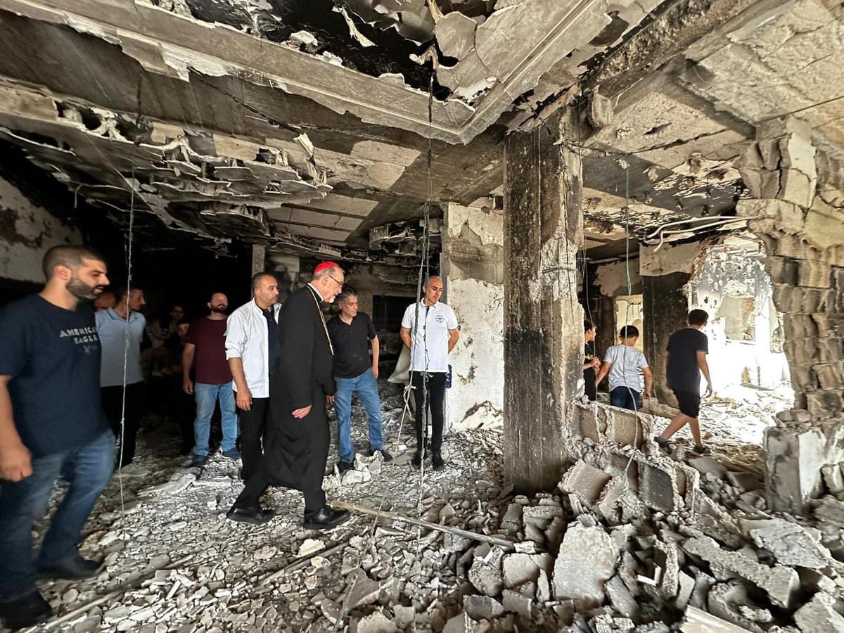 بطريرك القدس للاتين، الكاردينال بييرباتيستا بيتسابالا، يُعيد الأمل بزيارته الرعوية إلى غزة