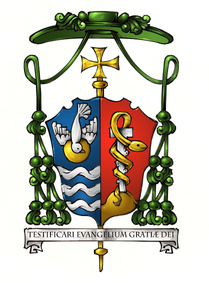 الشعار الأسقفي للمطران إياد الطوال