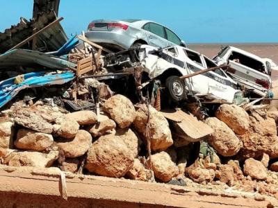 اعصار ليبيا 