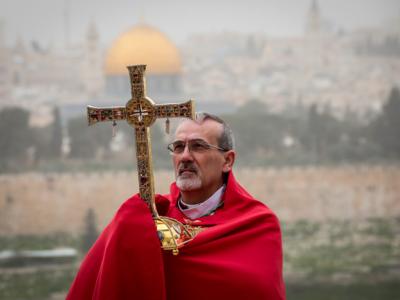 بطريرك القدس للاتين الكاردينال بيرباتيستا بيتسابالا