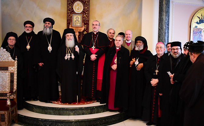 رؤساء الكنائس في القدس 