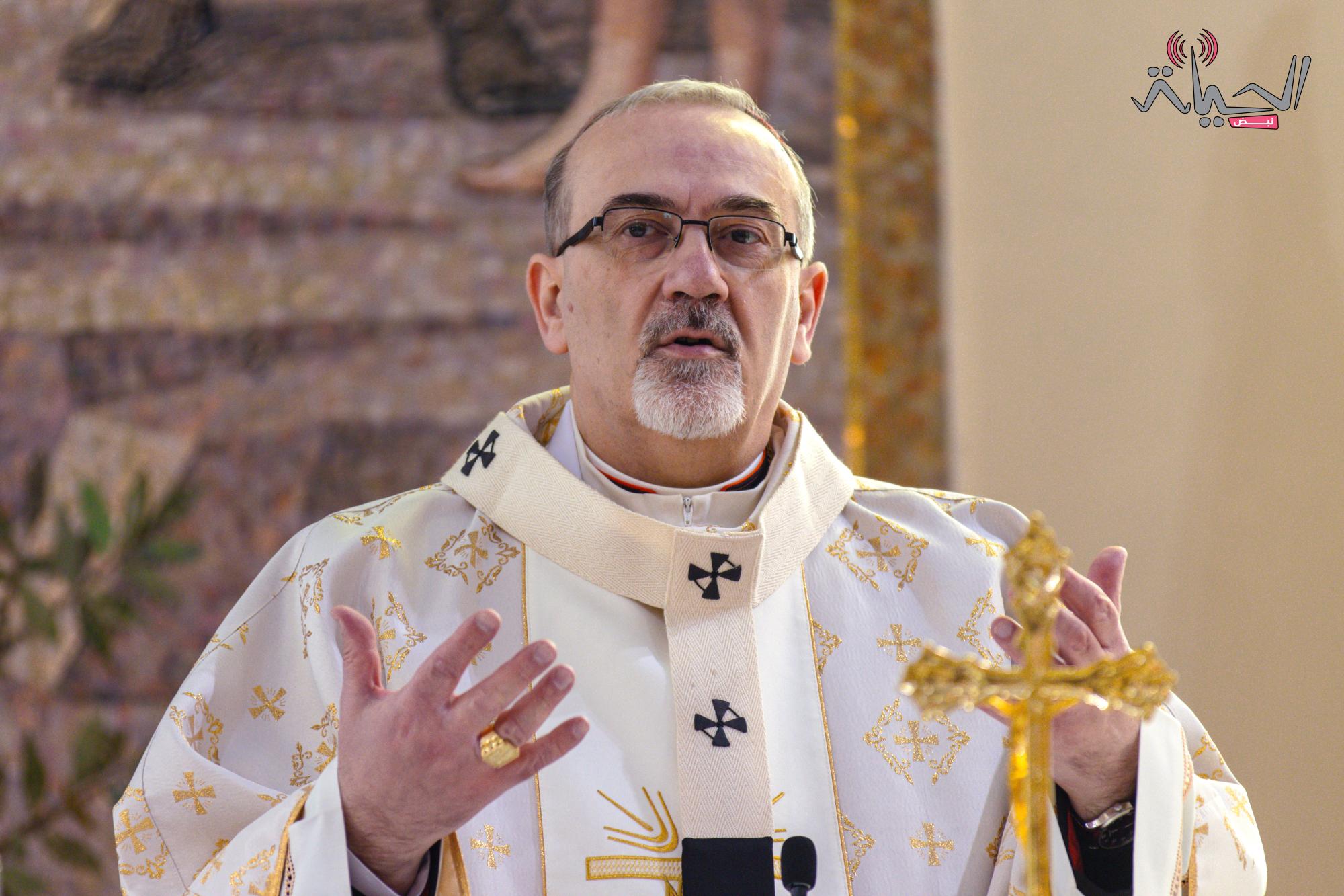 الكاردينال بييرباتيستا بيتسابالا بطريرك القدس للاتين