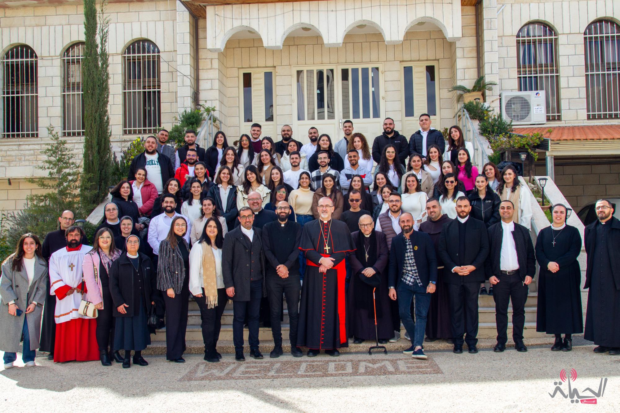 أعضاء لجان الأمانة لشبيبة موطن يسوع