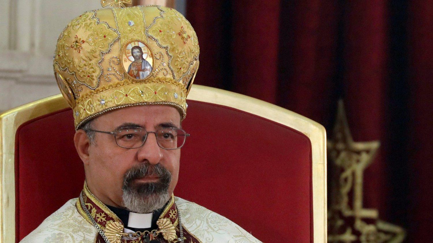 بطريرك الكنيسة القبطية الكاثوليكية إبراهيم إسحق