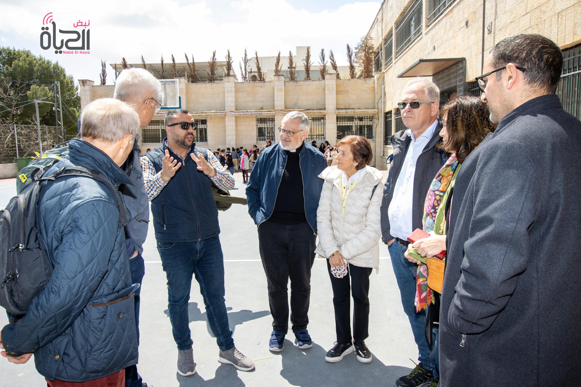 زيارة تضامنية من فرسان القبر المقدس في ألمانيا إلى الطيبة